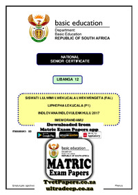 Siswati FAL P1 Feb-March 2017 Memo.pdf